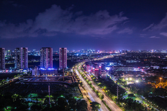 城市夜景