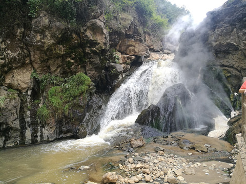 云南腾冲热海景区风光