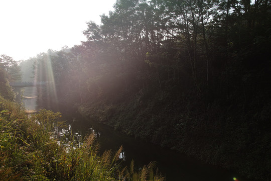 惠州红花湖早晨