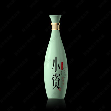 小資酒青瓷酒瓶