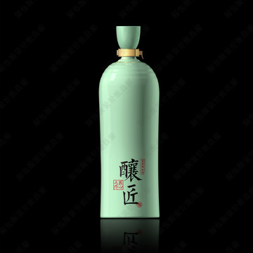 青瓷酒瓶設(shè)計(jì)
