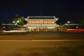 新华门夜景