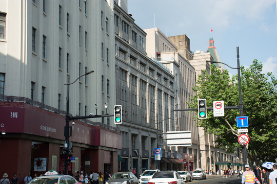 外滩南京东路街景