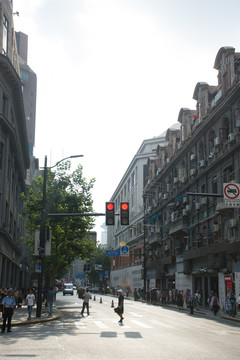 外滩南京东路街景