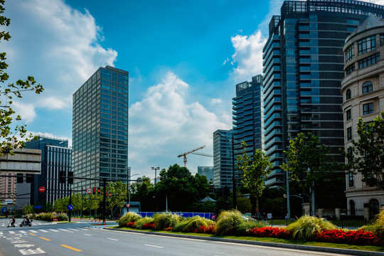 上海老码头街景