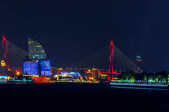 黄埔大桥夜景