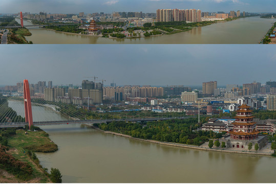 泗阳城市全景