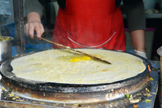 摊煎饼