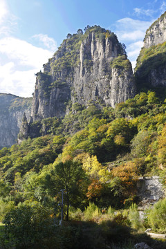 太行山脉山西壶关风景