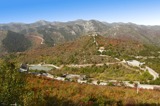 太行山柏尖山风景