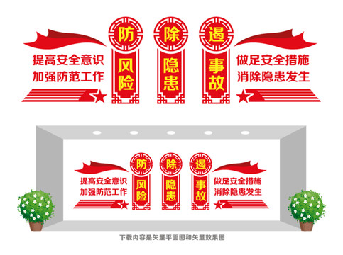 安全意識(shí)文化墻