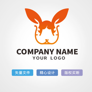 酷兔logo