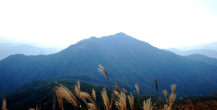 白云嶂山峦