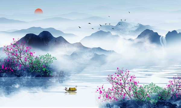 新中式水墨畫