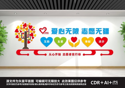 志愿者文化墻