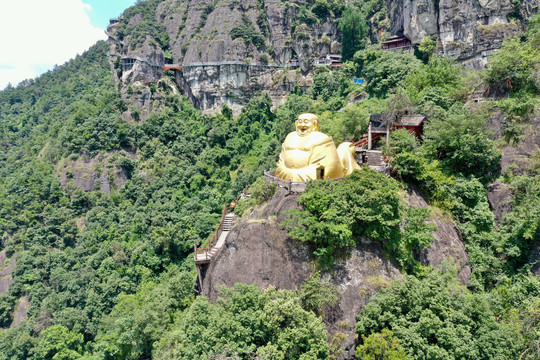 建德大慈岩江南悬空寺