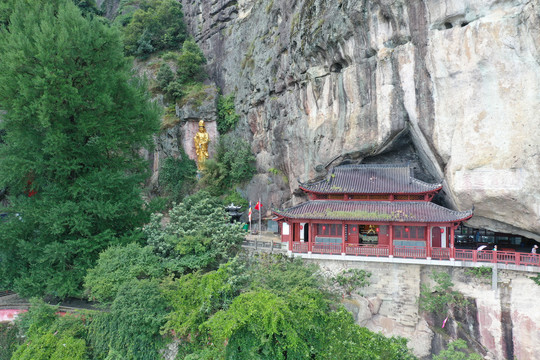 建德大慈岩江南悬空寺