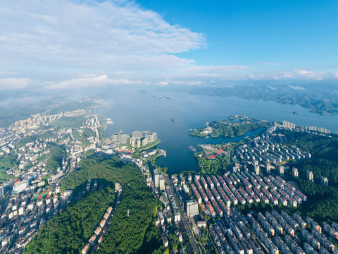 浙江省杭州市淳安县沿千岛湖城市