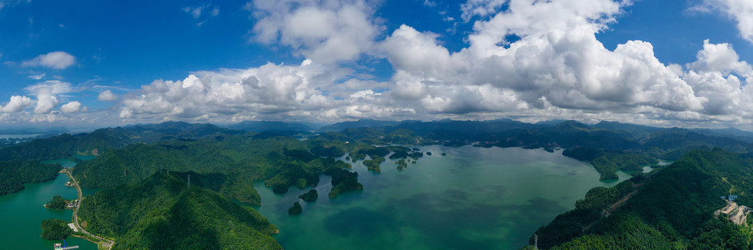 千岛湖风光航拍