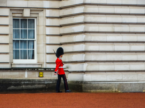 英国白金汉宫卫兵