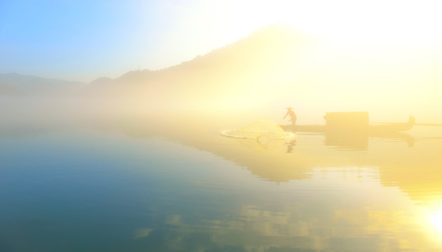 禅意山水风光