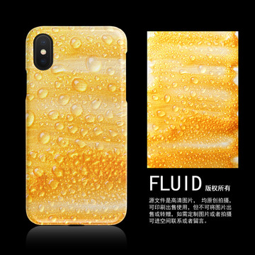 水珠裝飾手機(jī)殼