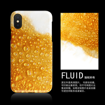 水珠裝飾手機(jī)殼