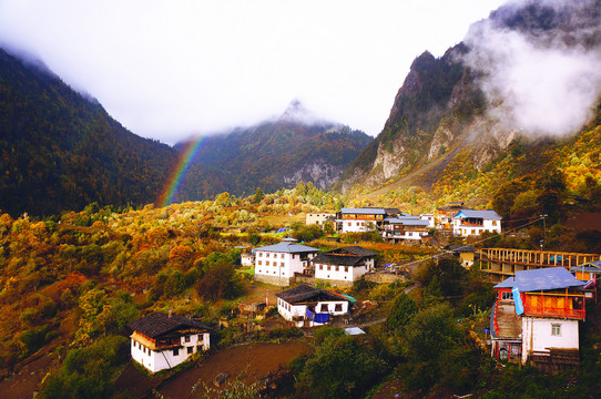 云南香格里拉徒步雨崩梅里雪山