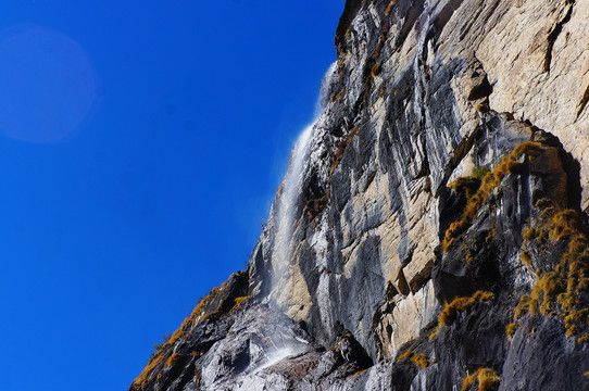 香格里拉神瀑梅里雪山卡瓦格博