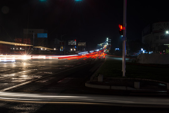 公路夜景