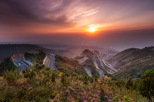 临潼盘山路