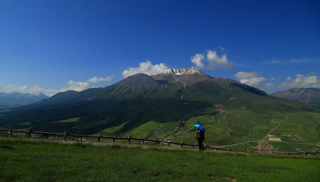 祁连牛心山