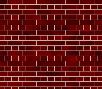 复古红色砖墙背景