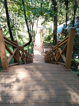 生态木楼梯