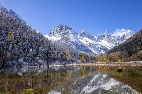 川西高原雪山