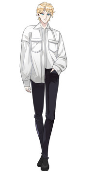 卡通男生帥哥PSD