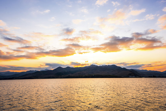 海景晚霞