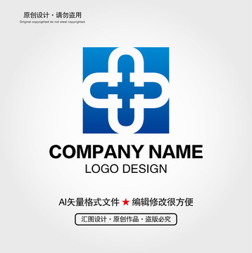 U字母科技LOGO