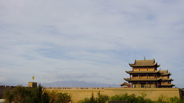 嘉峪关关城西部大西北甘肃旅游