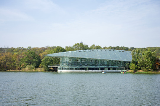 南京中山植物园前湖公园