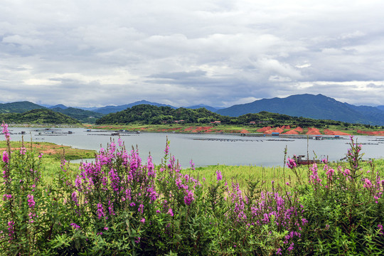 湖光山色