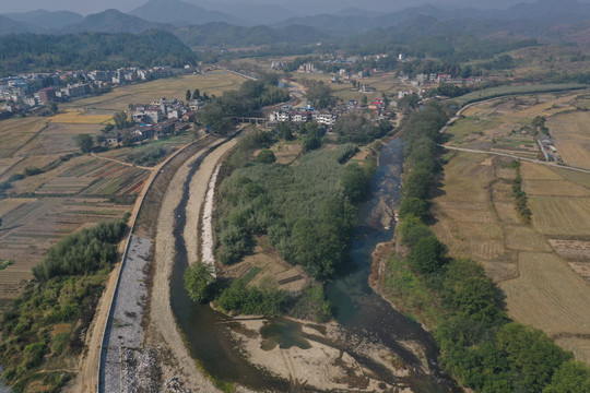 船滩老街全景