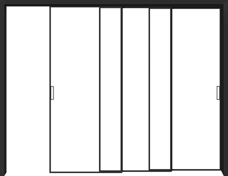 极窄推拉门