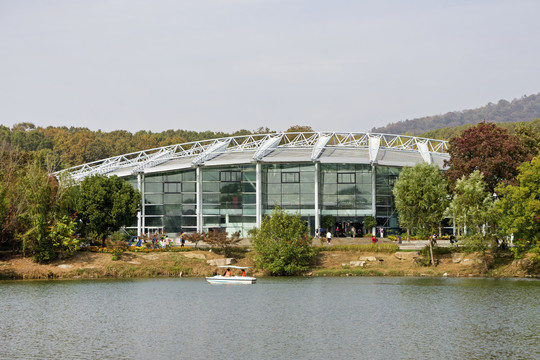 南京中山植物园前湖公园