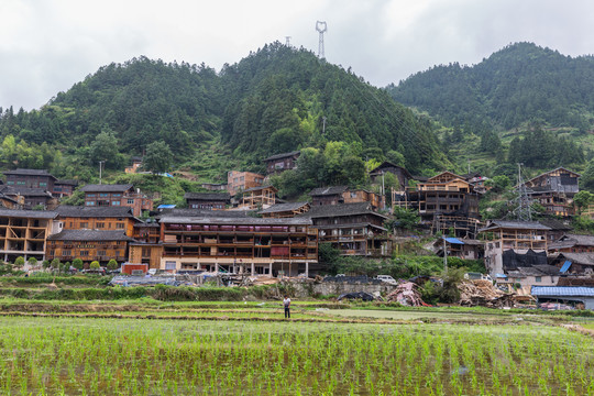 西江千户苗寨全景