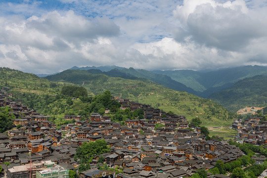 西江千户苗寨全景