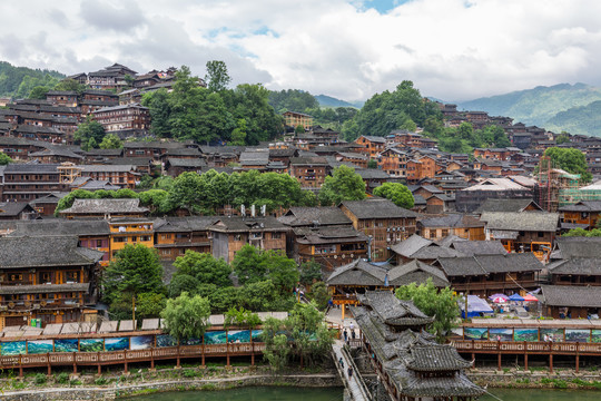 西江千户苗寨全景