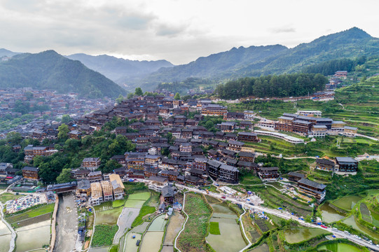 西江千户苗寨全景