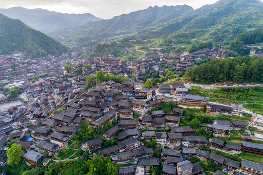 西江千户苗寨全景