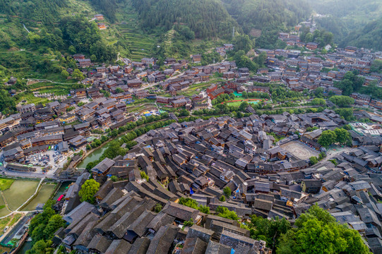 西江千户苗寨全景